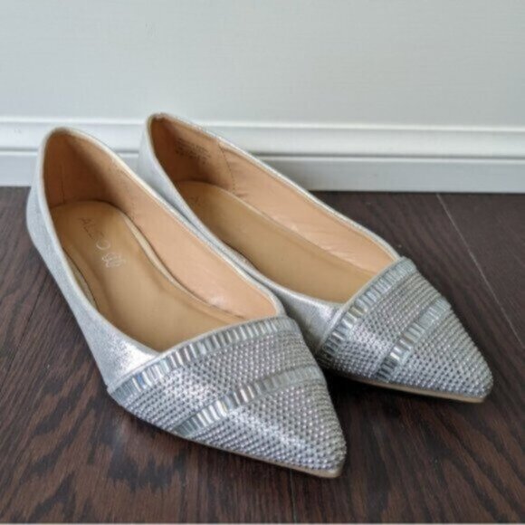 Aldo silver metallic flat - Benjamina ballet flat - Picture 2 of 9